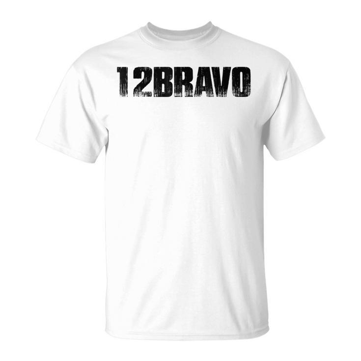 Us Army 12 Bravo Combat Engineer 12B Veteran Gift  Unisex T-Shirt