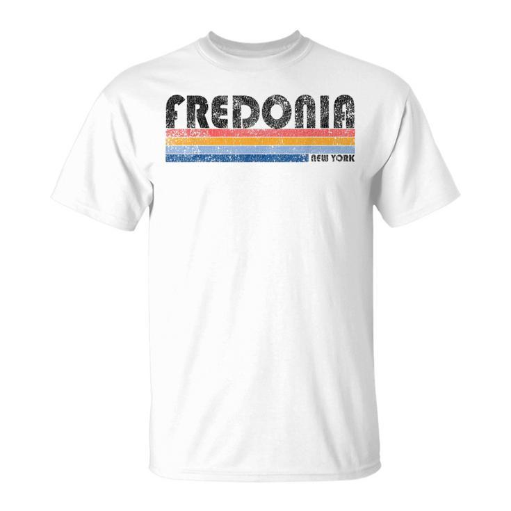 Vintage 1980S Style Fredonia New York T-Shirt