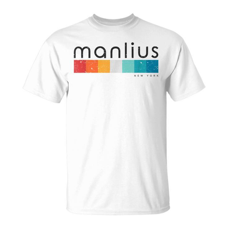Vintage Manlius New York Retro T-Shirt