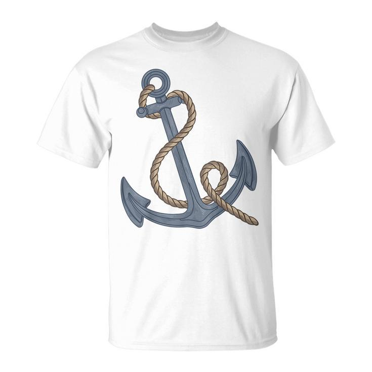 Vintage Nautical Anchor  | Cute Retro Sailing  Gift Unisex T-Shirt