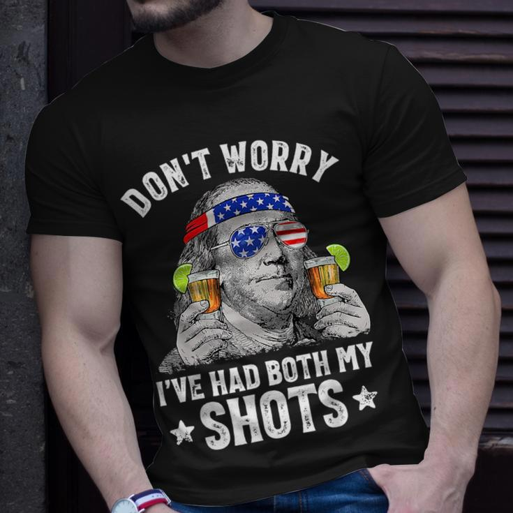 4Th Of July Dont Worry Ive Had Both My Shots Ben Drankin Unisex T-Shirt Gifts for Him