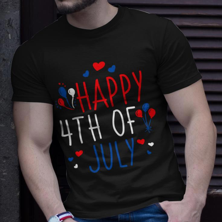 4Th Of July Happy 4Th Of July American Flag Unisex T-Shirt Gifts for Him