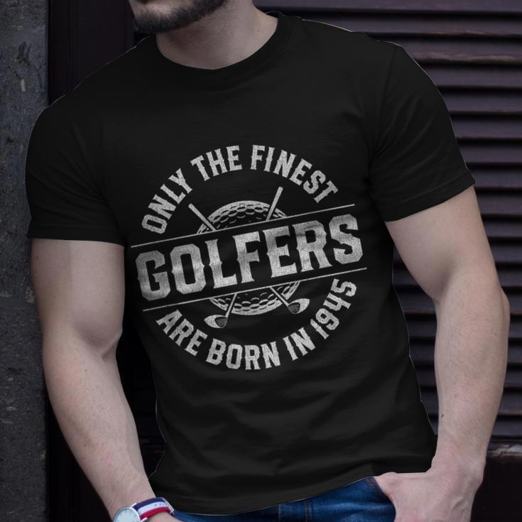 78 Year Old Golfer Golfing Golf 1945 78Th Birthday T-Shirt Gifts for Him