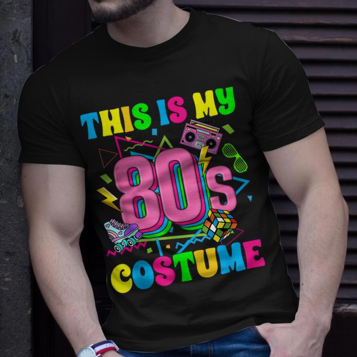 This Is My 80S Costume Retro Vintage 1980'S Party Costume T-Shirt Gifts for Him
