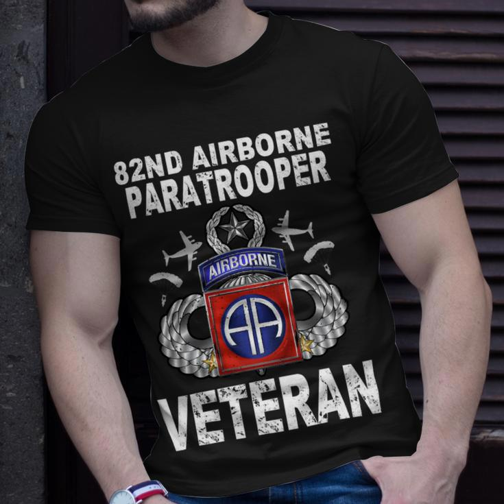 82Nd Airborne Paratrooper Veteran VintageShirt Unisex T-Shirt Gifts for Him