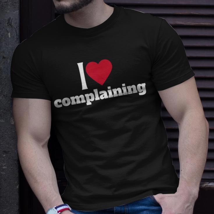 90S Aesthetic I Heart Complaining I Love To Complain Y2k Unisex T-Shirt Gifts for Him