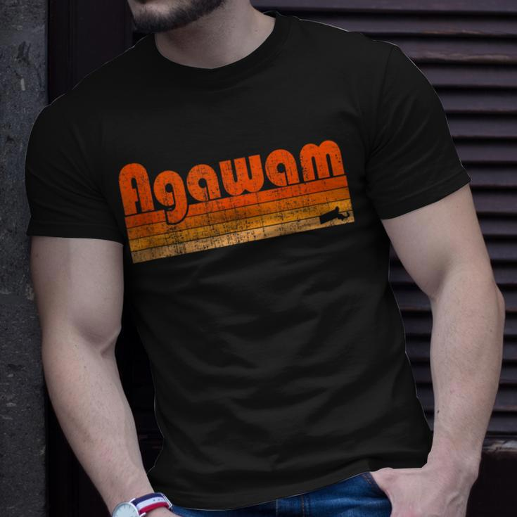 Agawam Massachusetts Retro 80S Style T-Shirt Gifts for Him