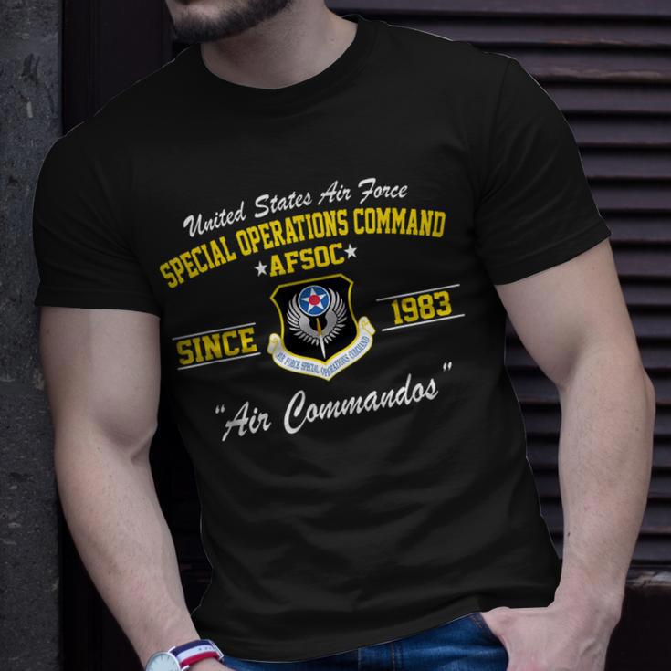 Air Force Special Operations Command Afsoc Unisex T-Shirt Gifts for Him