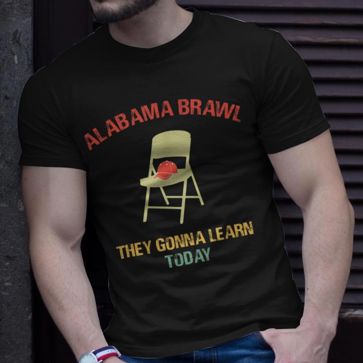 Alabama Brawl Chair A Mass Brawl Breaks Out On Alabama T-Shirt Gifts for Him