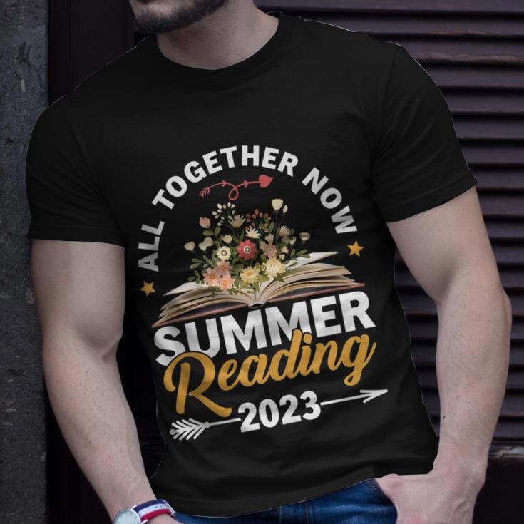 All Together Now Summer Reading 2023 Library Books Vacation Unisex T-Shirt Gifts for Him