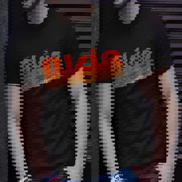 Alsip Illinois Retro 80S Style T-Shirt Gifts for Him