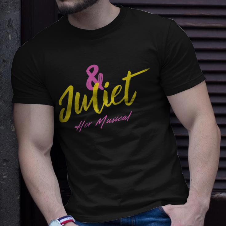 & Juliet The Musical And Juliet Musical Broadway Theatre Unisex T-Shirt Gifts for Him