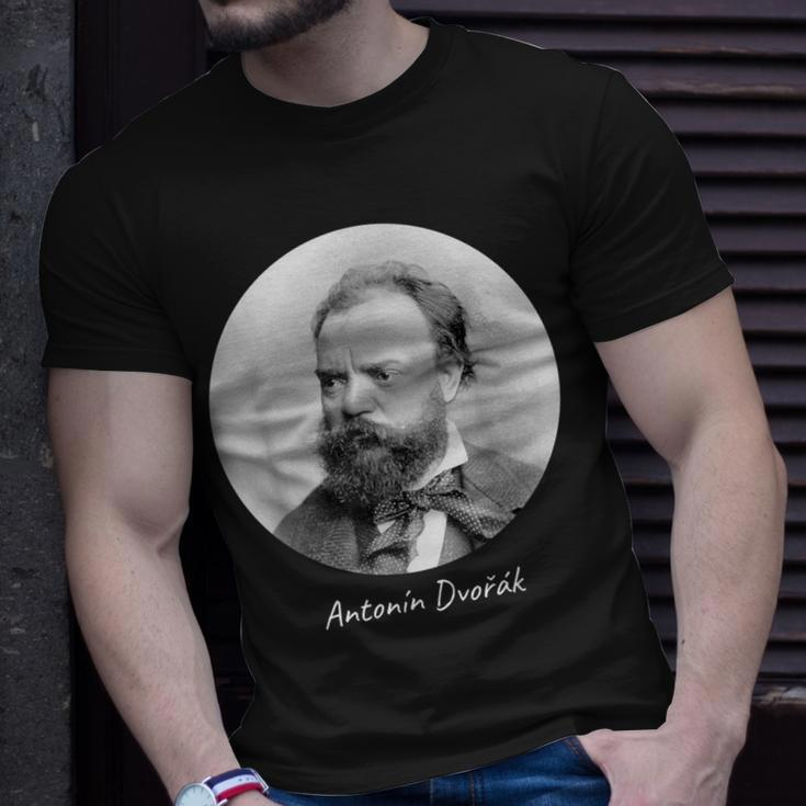Antonin Dvorak Composer Portrait T-Shirt Gifts for Him