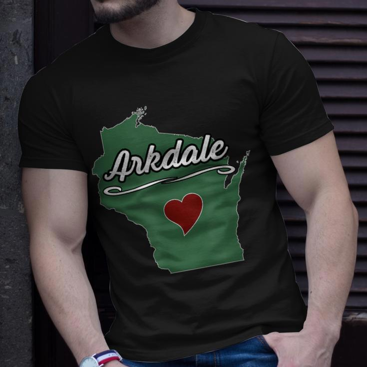 Arkdale Wisconsin Wi Usa City State Souvenir T-Shirt Gifts for Him