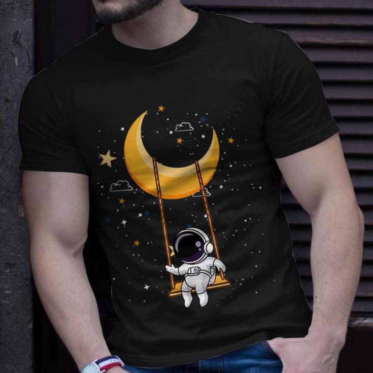 Astronaut Stars Space Lovers Moon Spaceman Kids Gifts Unisex T-Shirt Gifts for Him