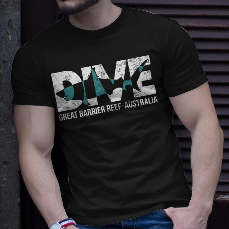 Australia Scuba Diving Great Barrier Reef Dive T-Shirt Gifts for Him