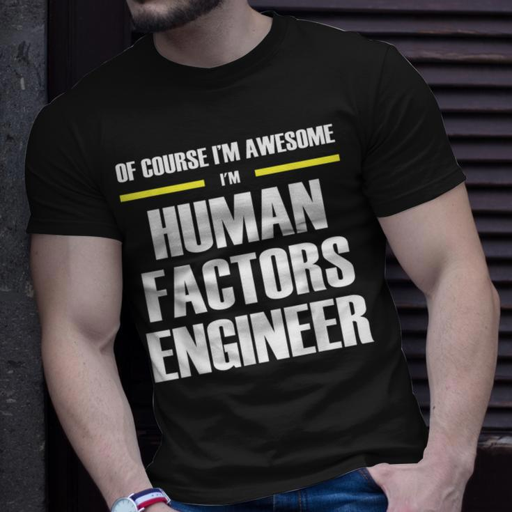 Awesome Human Factors Engineer T-Shirt Gifts for Him