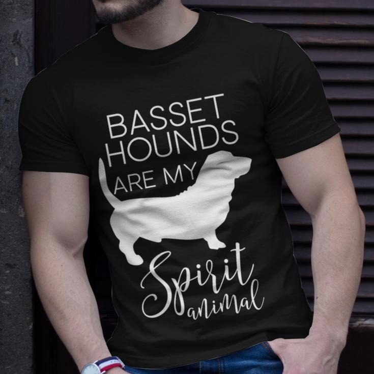 Basset Hound Dog Spirit Animal J000237 T-Shirt Gifts for Him