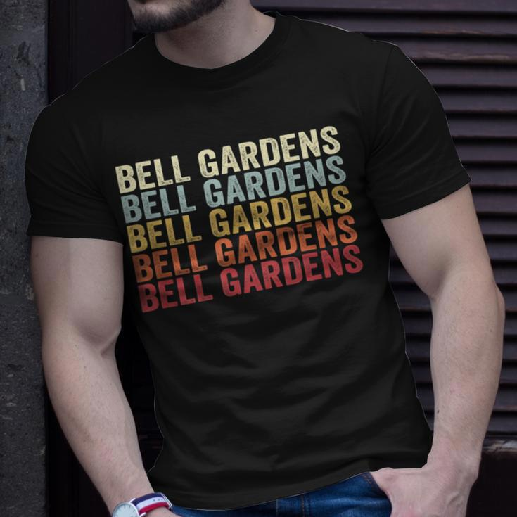 Bell Gardens California Bell Gardens Ca Retro Vintage Text T-Shirt Gifts for Him