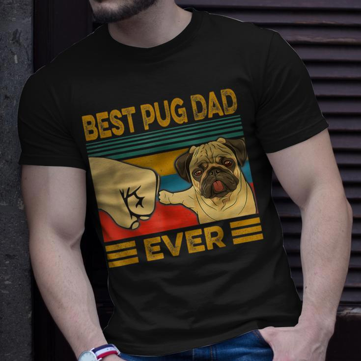Best Pug Dad Ever Gift For Mens Unisex T-Shirt Gifts for Him