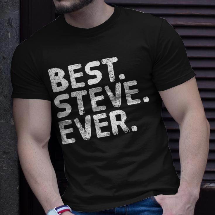 Best Steve Ever Father's Idea T-Shirt Gifts for Him