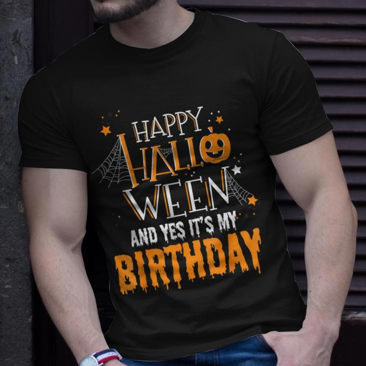 Birthday Halloween Halloween Birthday T-Shirt Gifts for Him