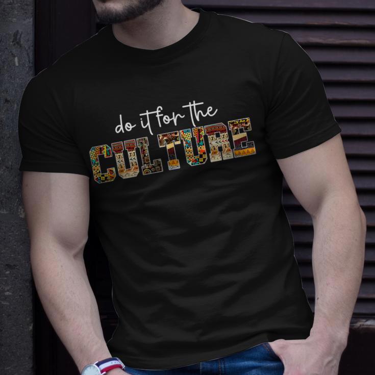 Do It For Black Culture Black History Month African Pride T-Shirt Gifts for Him
