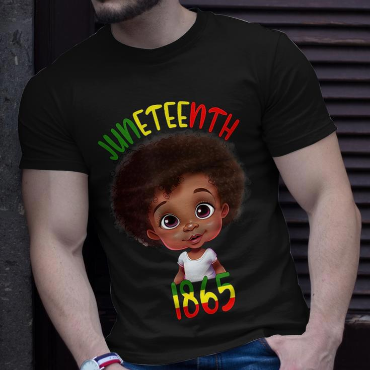 Black Girl Junenth 1865 Kids Toddlers Celebration Unisex T-Shirt Gifts for Him