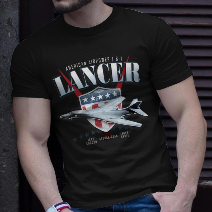 Bomber B-1 Lancer T-Shirt Gifts for Him