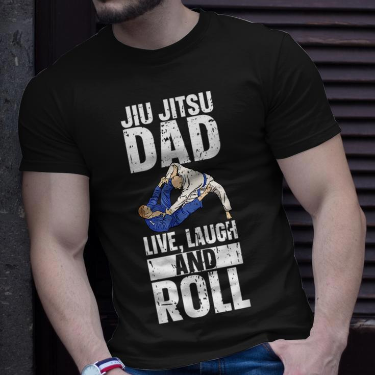 Brazilian Jiu Jitsu Dad Bjj Mixed Martial Jiu Jitsu Gi Jiu Unisex T-Shirt Gifts for Him