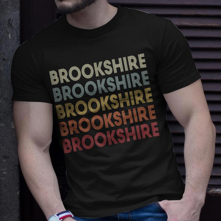 Brookshire Texas Brookshire Tx Retro Vintage Text T-Shirt Gifts for Him