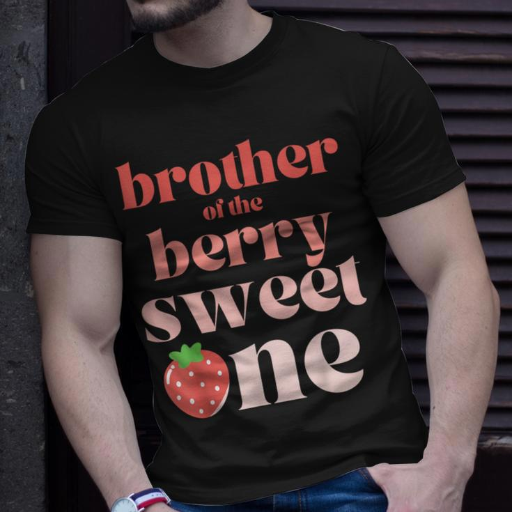 Brother Of The Berry Sweet One Strawberry T-Shirt Gifts for Him
