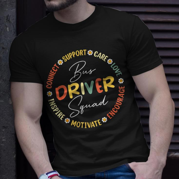 Bus Driver Squad Appreciation Week Back To School Unisex T-Shirt Gifts for Him