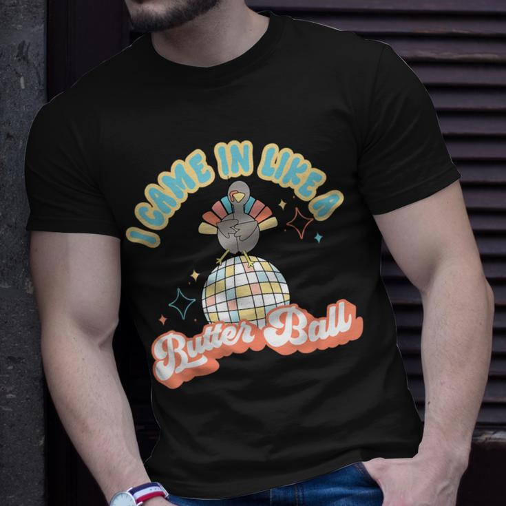 I Came In Like A Butterball Retro Thanksgiving Turkey T-Shirt Gifts for Him