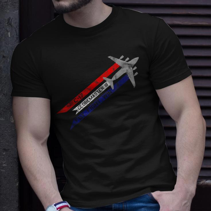 C-17 Globemaster Iii Military Transport Fly Fight Win T-Shirt Gifts for Him