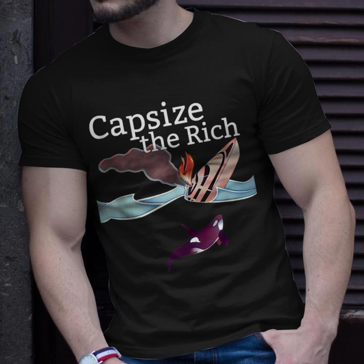 Capsize The Rich Unisex T-Shirt Gifts for Him