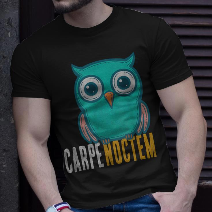 Carpe Seize One's Day Nope The Night Classical Latin T-Shirt Gifts for Him