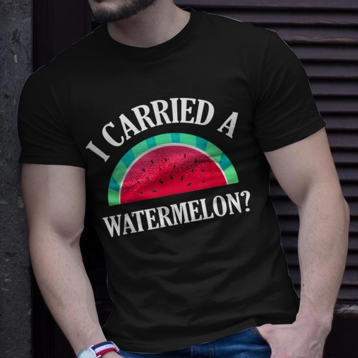 I Carried A Watermelon Dancing T-Shirt Gifts for Him