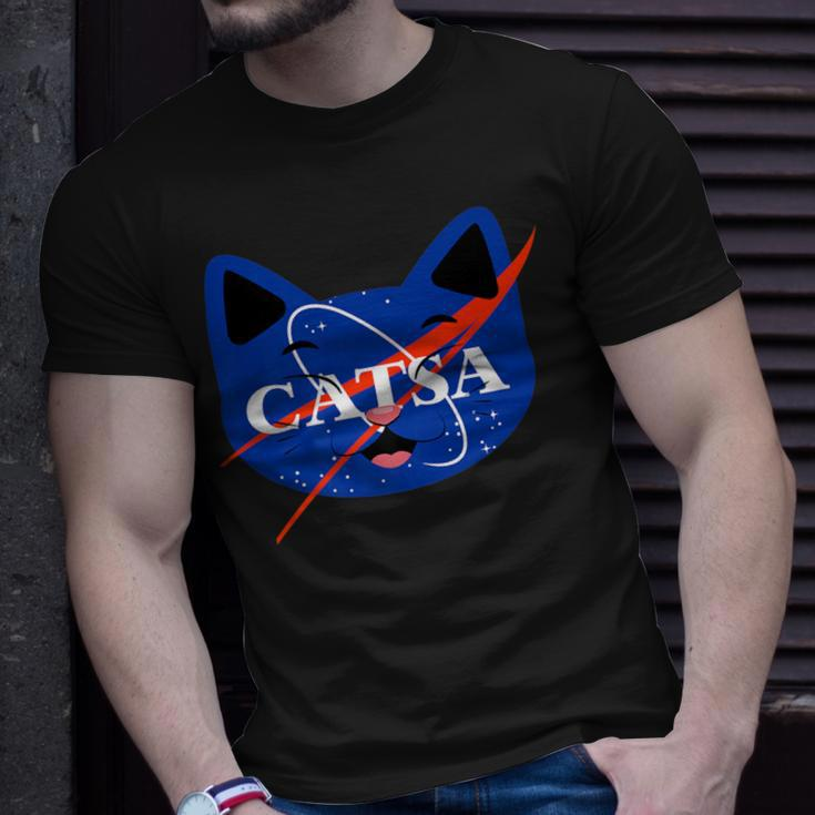 Catsa Space For Cat Lovers And Fans Of Felines T-Shirt Gifts for Him