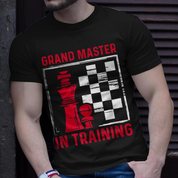 Chess Grand Master In Training Checkmate Board Game Lovers T-Shirt Gifts for Him