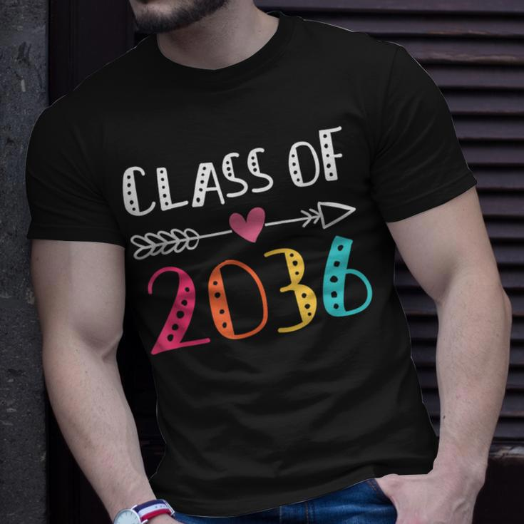 Class Of 2036 Kindergarten Pre K Grow With Me Graduation Unisex T-Shirt Gifts for Him