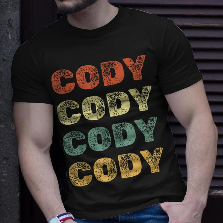 Cody Personalized Retro Vintage Gift For Cody Unisex T-Shirt Gifts for Him