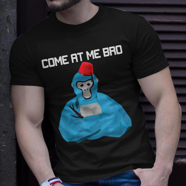 Come At Me Bro Gorilla Tag Monke Vr Gamer For Kids Unisex T-Shirt Gifts for Him