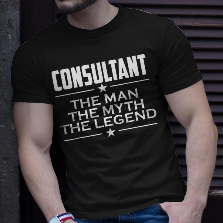 Consultant For Consultant Myth T-Shirt Gifts for Him