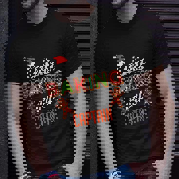 Cookie Baking Crew Captain Holiday Bake Cooks Cooking T-Shirt Gifts for Him Cookie Baking Crew Captain Holiday Bake Cooks Cooking T-Shirt Gifts for Him