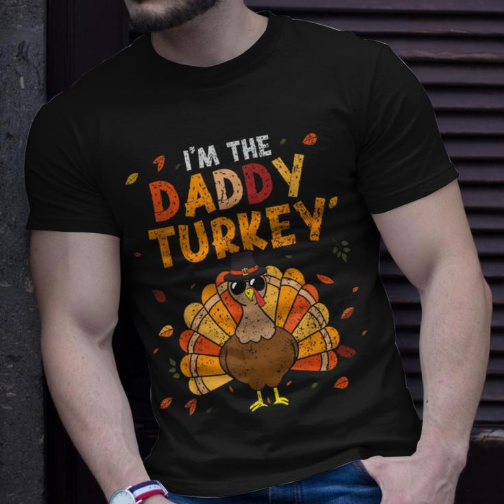 Cool I'm Daddy Turkey Thankful Papa Happy Thanksgiving Dad T-Shirt Gifts for Him