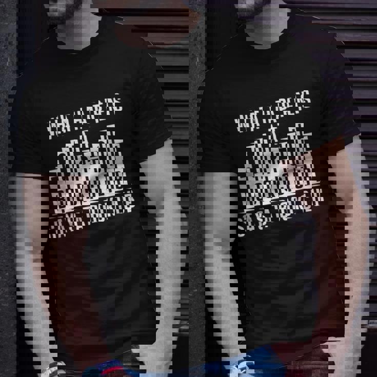 Cool What Happens At Book Club Stays At Book Club Unisex T-Shirt Gifts for Him