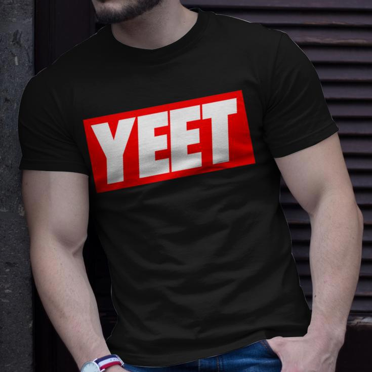 Cool Yeet Basketball Ball Game Slogan Sport Lover T-Shirt Gifts for Him