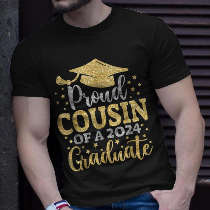 Cousin Senior 2024 Proud Cousin Of A Class Of 2024 Graduate Unisex T-Shirt Gifts for Him