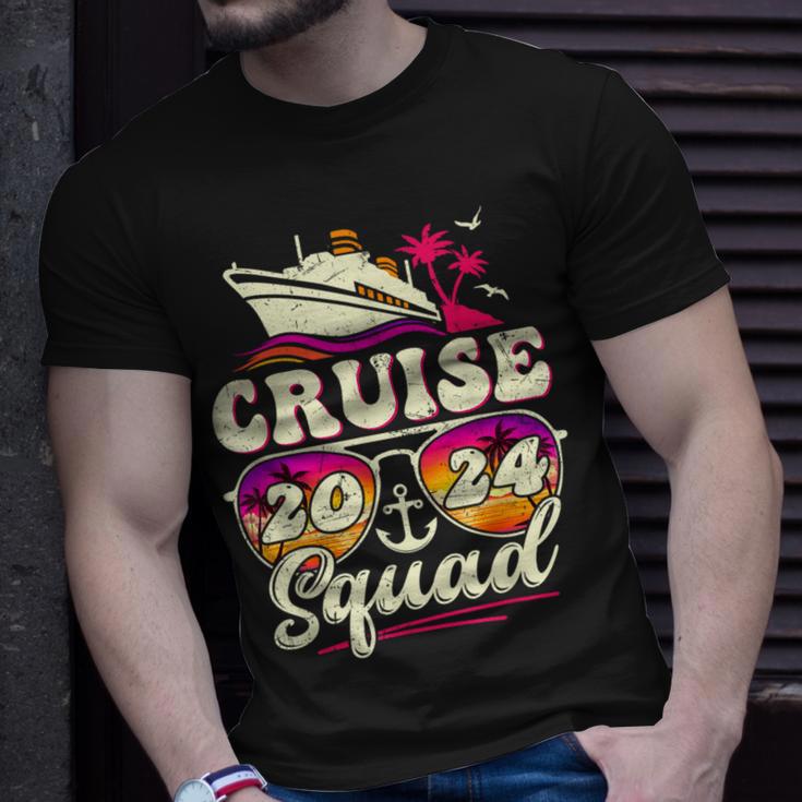 Cruise Squad 2024 Family Vacation Matching Family Group T-Shirt Gifts for Him